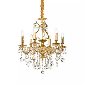 Závesné svietidlo Ideallux Gioconda SP6 Argento strieborné 6xE14 62 cm 044927 2 Závesné svietidlo Ideallux Gioconda SP6 Argento strieborné 6xE14 62 cm 044927 small 2