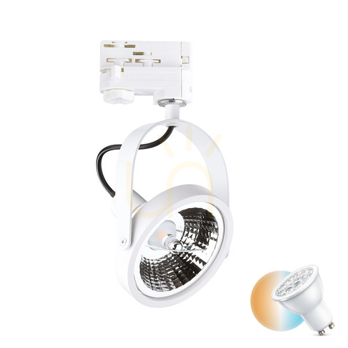 Skontrolujte Lištové svietidlo Ideallux GLIM Track Bianco biele GU10 1x50W 229676