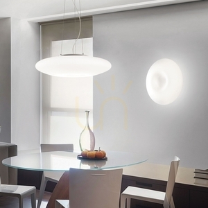 Závesné svietidlo Ideallux Glory SP5 D60 biele sklo 5xE27 019741 small 1