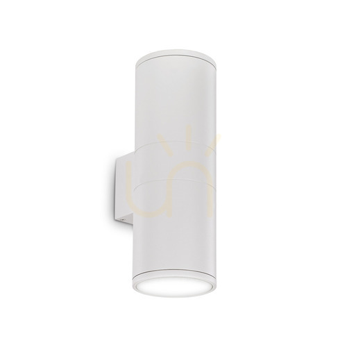 Skontrolujte Vonkajšie nástenné svietidlo Ideallux GUN AP2 BIG BIANCO biele 2xE27 092300