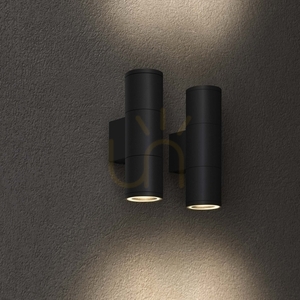 Vonkajšie nástenné svietidlo Ideal Lux GUN AP2 BIG COFFEE 163611 hnedé 2×E27 IP54 small 6