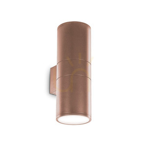 Vonkajšie nástenné svietidlo Ideal Lux GUN AP2 BIG COFFEE 163611 hnedé 2×E27 IP54 small 0