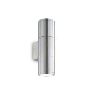 Vonkajšie nástenné svietidlo Ideallux GUN AP2 Small hliník 2xGU10 033013 2 Vonkajšie nástenné svietidlo Ideallux GUN AP2 Small hliník 2xGU10 033013 small 2