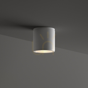 Vonkajšie stropné svietidlo Ideal Lux GUN PL1 biele GU10 IP55 11 cm 122663 small 1