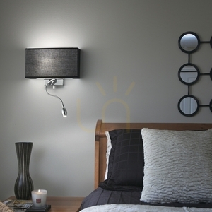 Nástenné svietidlo Ideallux HOTEL AP2 BIANCO biele chróm 035949 small 3