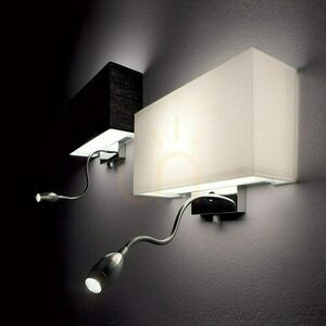 Nástenné svietidlo Ideallux HOTEL AP2 BIANCO biele chróm 035949 small 4