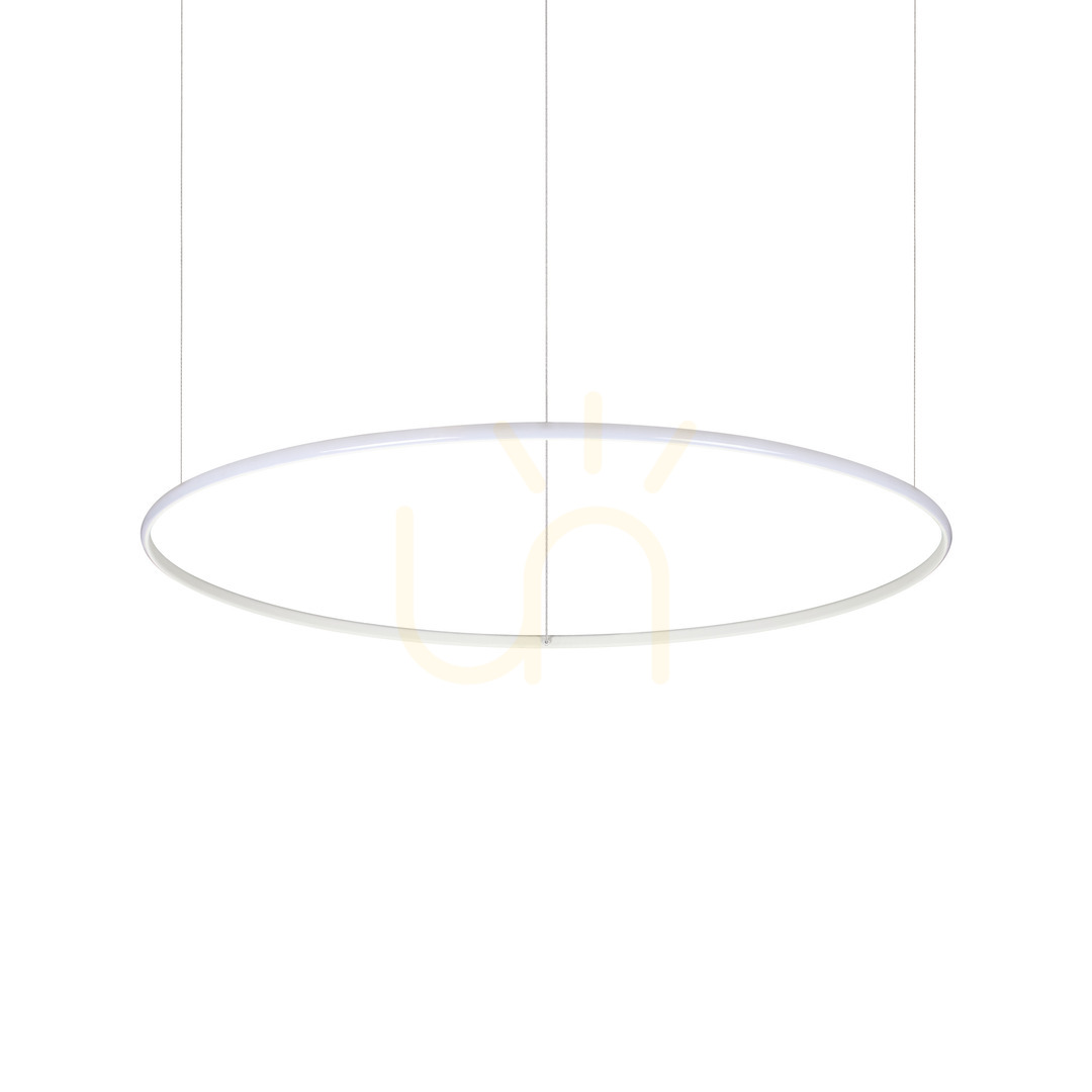 Skontrolujte Závesné svietidlo Ideallux HulaHoop SP D100 biele LED 46W 258751 Závesné svietidlo Ideallux HulaHoop SP D100 biele LED 46W 258751