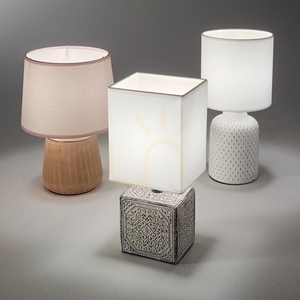 Stolová lampa Ideallux KALI TL1 biela E14 245393 small 1