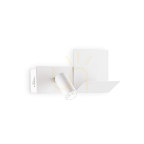 Skontrolujte Nástenné svietidlo Ideallux KOMODO-1 AP BIANCO biele 20 cm LED 4,5W 291789