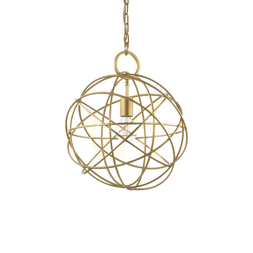 Skontrolujte Závesné svietidlo Ideallux KONSE SP1 zlaté 40 cm 155968