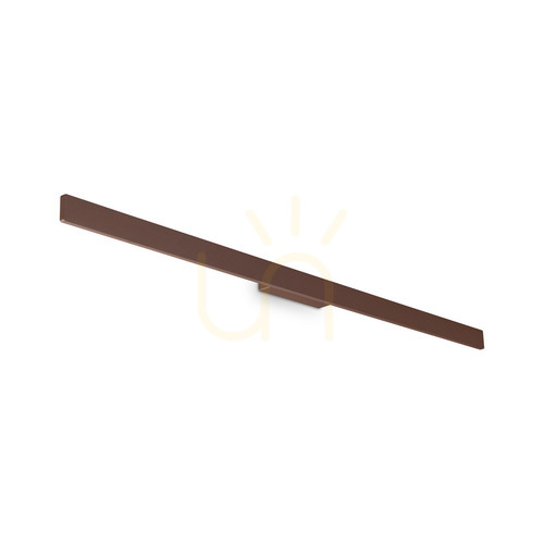 Skontrolujte Vonkajšie nástenné svietidlo Ideallux LINEA AP D144 Coffee hnedé LED 23W 328591