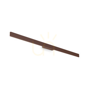 Vonkajšie nástenné svietidlo Ideallux LINEA AP D144 Coffee hnedé LED 23W 328591 small 0