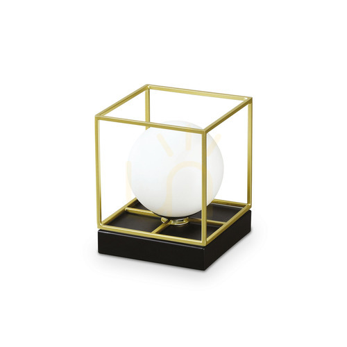 Skontrolujte Stolová lampa Ideallux Lingotto TL1 Small mosadzná G9 1x4W 259222