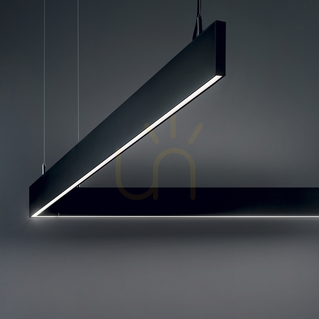 Náhľad Prívesné LED svietidlo Ideallux LINUS SP čierne 32W 3000K stmievateľné 120 cm 241975 Prívesné LED svietidlo Ideallux LINUS SP čierne 32W 3000K stmievateľné 120 cm 241975