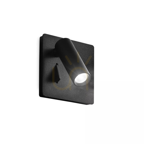Skontrolujte Nástenné svietidlo Ideallux LITE AP NERO čierne LED 3W 250113