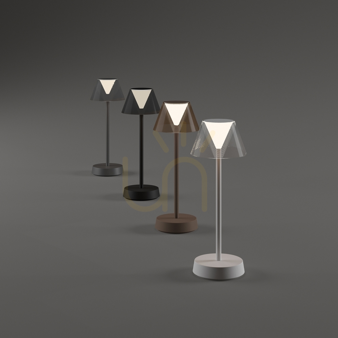 Displej Stolová lampa Ideallux LOLITA TL 286730 sivá LED 1,8 W stmievateľná exteriérová Stolová lampa Ideallux LOLITA TL 286730 sivá LED 1,8 W stmievateľná exteriérová