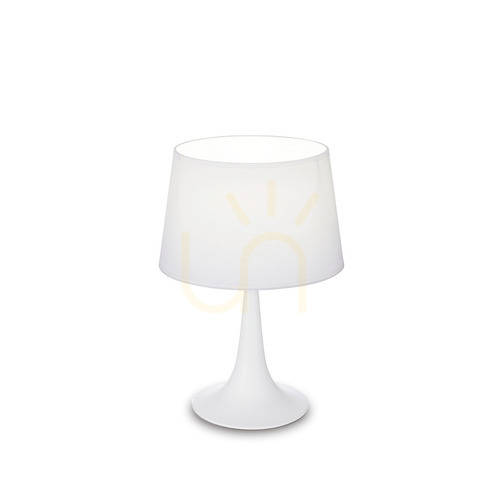 Skontrolujte Stolová lampa Ideallux London TL1 Small Bianco biela E27 110530