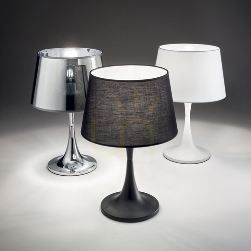 Skontrolujte Stolová lampa Ideallux London TL1 Small chróm 032368