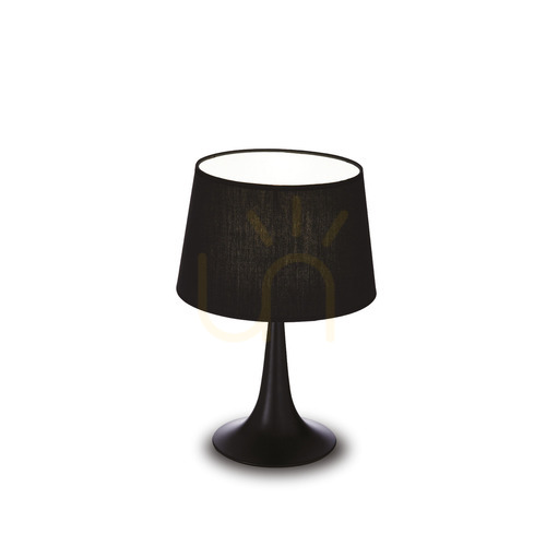 Skontrolujte Stolová lampa Ideallux London TL1 Small čierna E27 110554