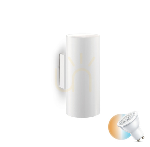 Skontrolujte Nástenné svietidlo Ideallux LOOK AP2 BIANCO biele 2xGU10 096018
