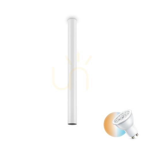 Skontrolujte Stropné svietidlo Ideal Lux LOOK PL1 ROUND D6.0 H075 biele GU10 233352