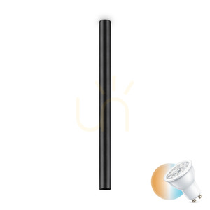 Plafón Ideallux Look PL1 H95 Nero čierny GU10 259277 small 0