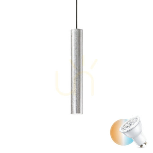 Skontrolujte Závesné svietidlo Ideallux LOOK SP1 D06 strieborné GU10 141800
