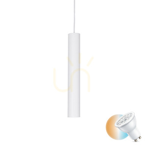Závesné svietidlo Ideallux LOOK SP1 D06 biele GU10 104935 small 0