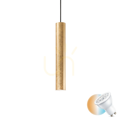 Skontrolujte Závesné svietidlo Ideallux LOOK SP1 D06 ORO zlaté GU10 141817