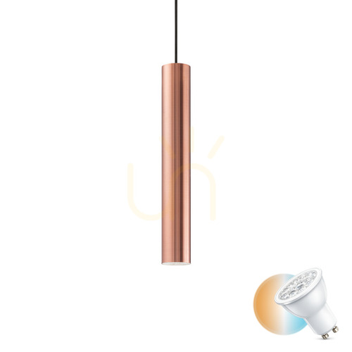 Skontrolujte Závesné svietidlo Ideallux LOOK SP1 D06 Rame meď GU10 141855