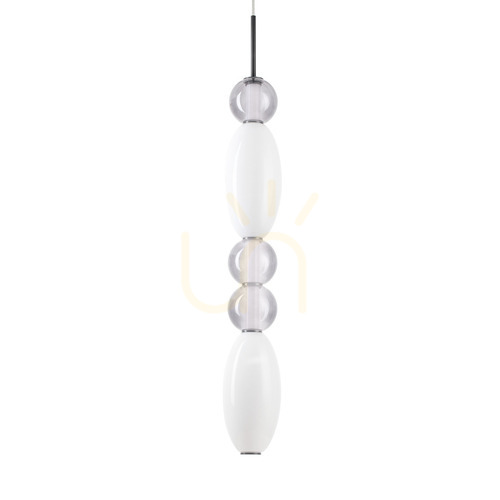 Skontrolujte Závesné svietidlo Ideallux Lumiere 3 SP biele sklo LED 39W 16 cm 314174