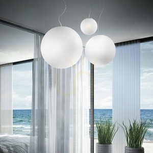 Závesné svietidlo Ideallux MAPA BIANCO SP1 D40 biele 032139 small 1