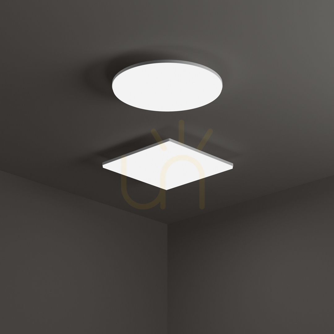 vyhliadka Vonkajší stropný plafón Ideallux MIB Round biely LED 18W 3000K 30 cm 269115 Vonkajší stropný plafón Ideallux MIB Round biely LED 18W 3000K 30 cm 269115