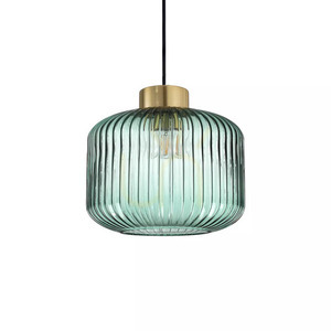 Závesné svietidlo Ideallux MINT SP1 Verde zelené sklo 24 cm 237428 small 1