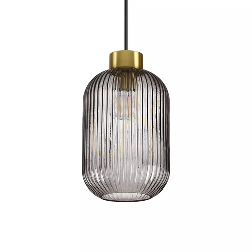 Skontrolujte Závesné svietidlo Ideal Lux MINT SP1 Fumé sklenené čierne E27 20 cm 237510