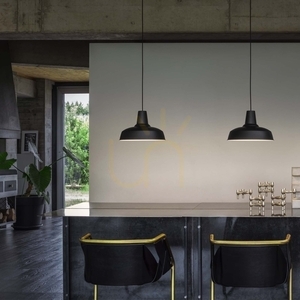 Závesné svietidlo Ideallux MOBY SP1 NERO čierne 35 cm E27 093659 small 2