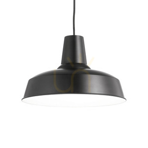 Závesné svietidlo Ideallux MOBY SP1 NERO čierne 35 cm E27 093659 small 0