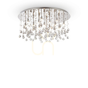 Plafón Ideallux Moonlight PL15 Cromo chróm 80 cm 15xG9 077819 small 0