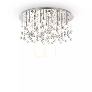 Plafón Ideallux Moonlight PL15 Oro zlatý 80 cm 082790 small 1