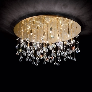 Plafón Ideallux Moonlight PL15 Oro zlatý 80 cm 082790 small 3