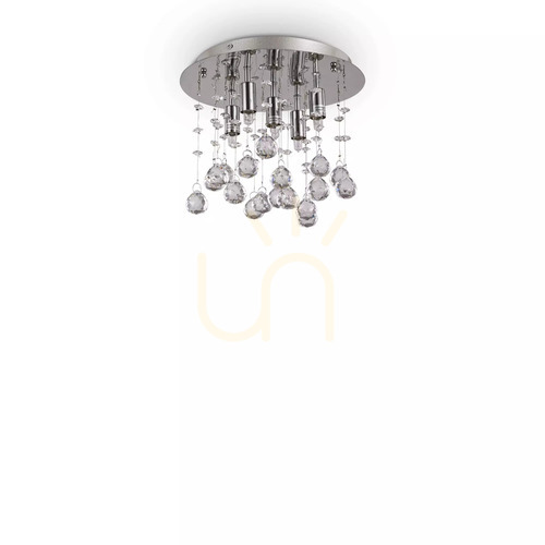 Skontrolujte Plafón Ideallux Moonlight PL5 Oro zlatý 5xG9 26 cm 094663