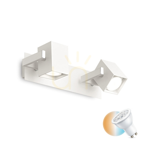 Skontrolujte Nástenné svietidlo Ideallux MOUSE AP2 BIANCO biele 2xGU10 073545