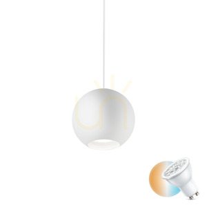 Prívesné svietidlo Ideallux Mr Jack SP1 Big Bianco biele GU10 231273 small 0