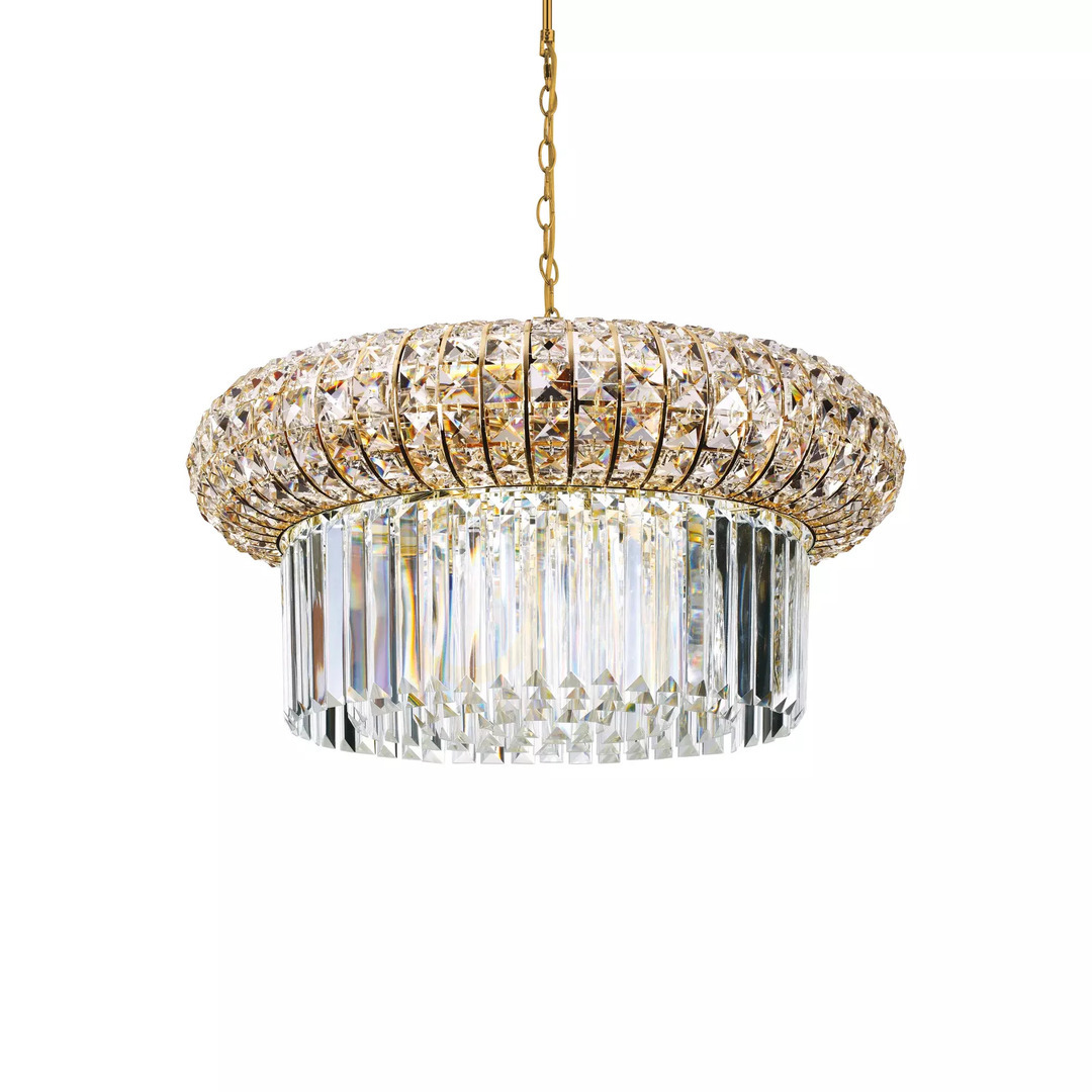 vyhliadka Prívesné svetlo Ideallux Nabucco SP12 zlaté 12xE14 priemer 60 cm 237794 Prívesné svetlo Ideallux Nabucco SP12 zlaté 12xE14 priemer 60 cm 237794