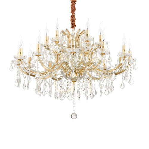 Skontrolujte Závesné svietidlo Ideallux Napoleon SP18 Oro zlaté 18xE14 Ø96 cm 167411