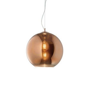 Závesné svietidlo Ideallux NEMO SP1 meď sklo 20 cm E27 250328 small 0