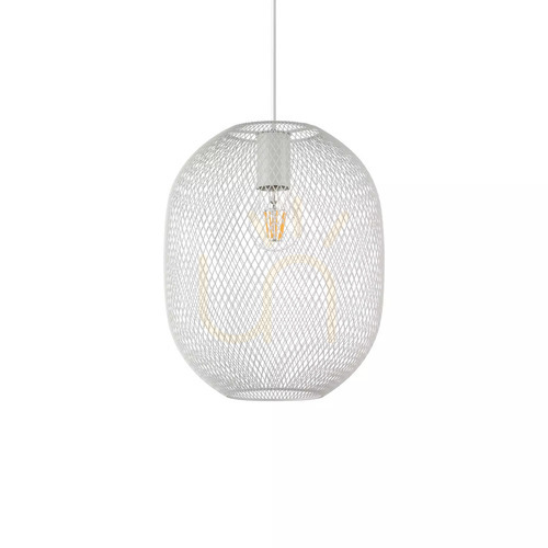 Skontrolujte Prívesné svetlo Ideallux NET SP1 D24 Bianco biele 24,5 cm E27 317274