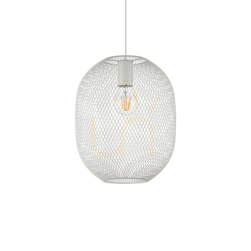 Skontrolujte Prívesné svetlo Ideallux NET SP1 D24 Bianco biele 24,5 cm E27 317274
