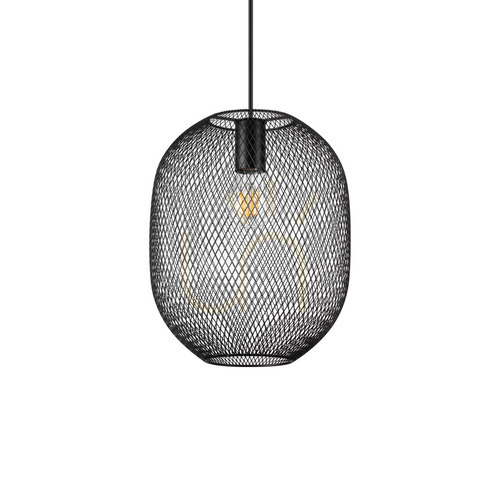 Skontrolujte Závesné svietidlo Ideallux NET SP1 D24 čierno-zlaté 24,5 cm E27 328119