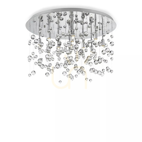 Skontrolujte Plafón Ideallux NEVE PL8 CROMO chróm 8xG9 40,5 cm 022222
